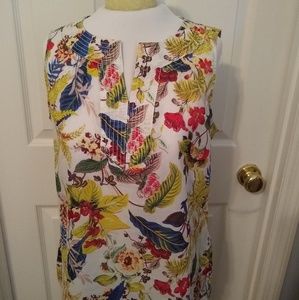 Talbot's Petites med. 100 percent cotton Hawaiian